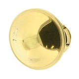 Türknauf rund, Ø72 mm, Messing antik